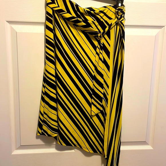 Iman skirt size Large yellow/black - Picture 1 of 5